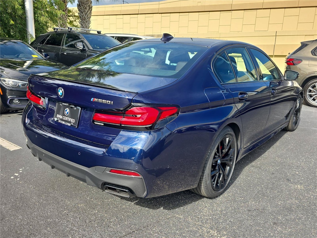 Certified 2023 BMW 5 Series M550i xDrive Sedan