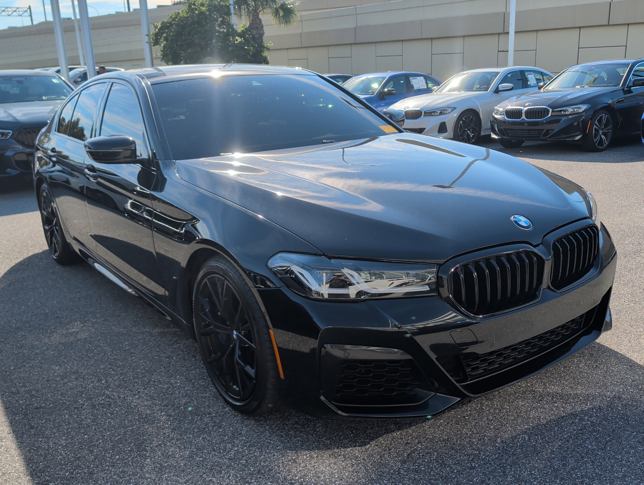 2022 BMW 5 Series M550i's photo