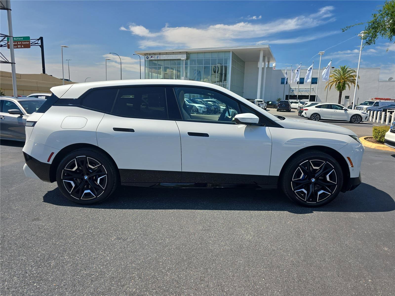 Used 2025 BMW iX 50 with VIN WB523CF06SCS36075 for sale in Lakeland, FL
