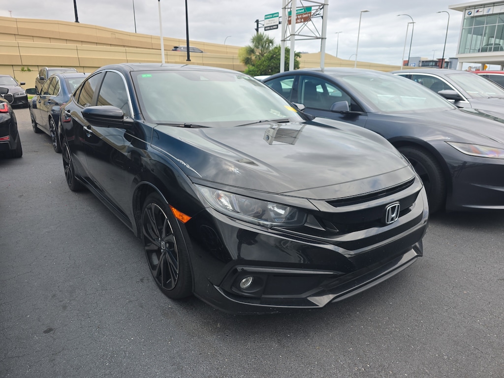 Used 2021 Honda Civic Sedan Sport Sport CVT