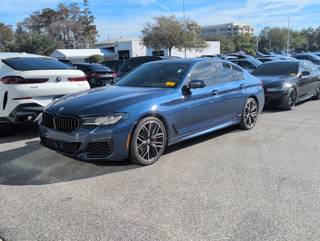 Used 2021 BMW 5 Series 540i Sedan