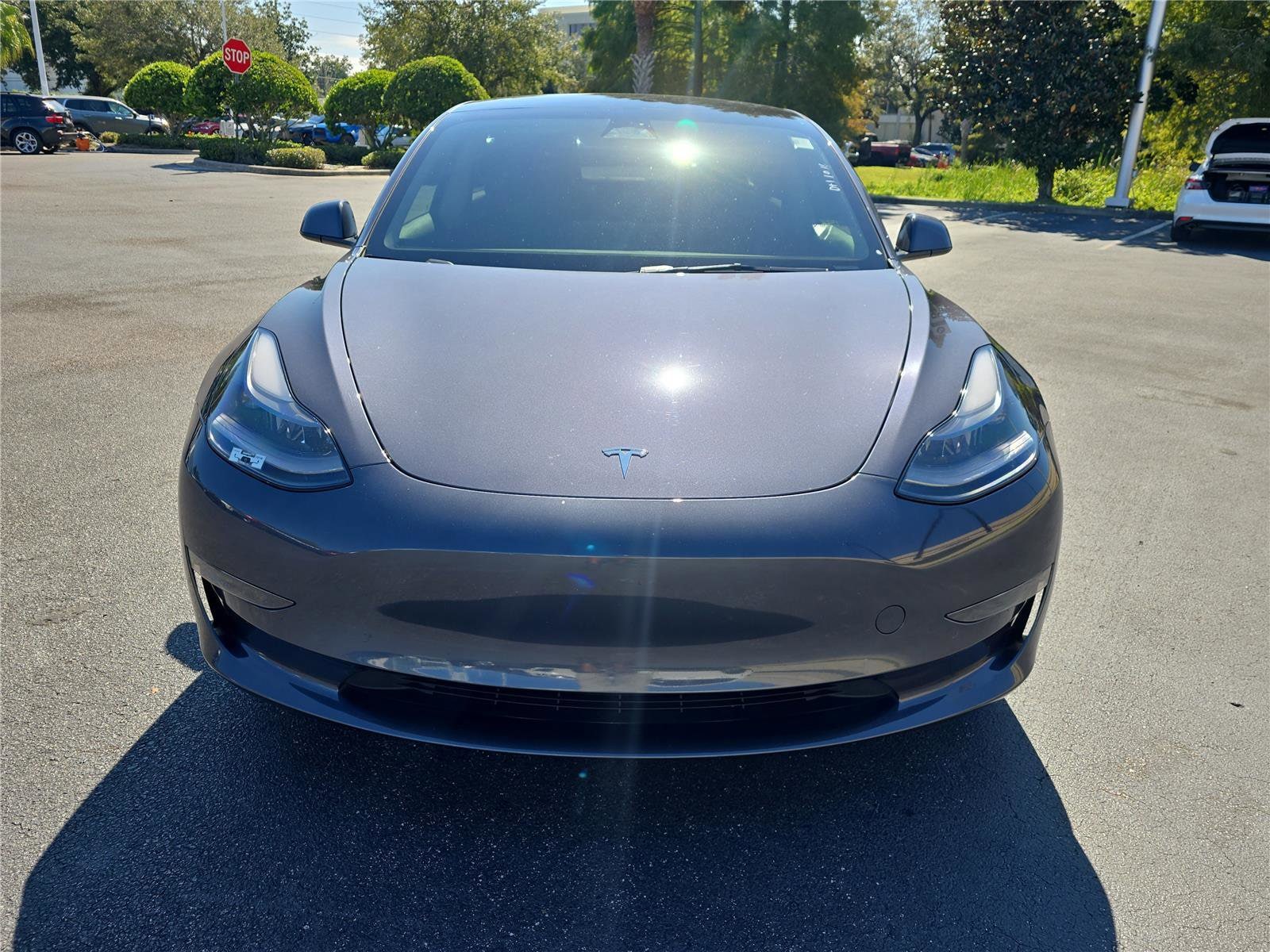 Used 2023 Tesla Model 3 Base with VIN 5YJ3E1EA9PF656523 for sale in Lakeland, FL
