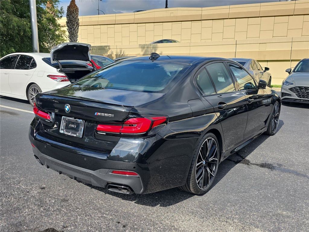 Certified 2023 BMW 5 Series M550i xDrive Sedan