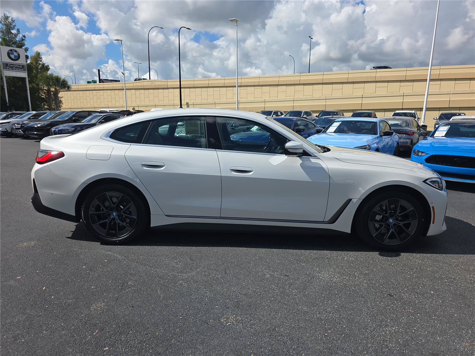 Used 2024 BMW i4 40 with VIN WBY73AW07RFR60458 for sale in Lakeland, FL