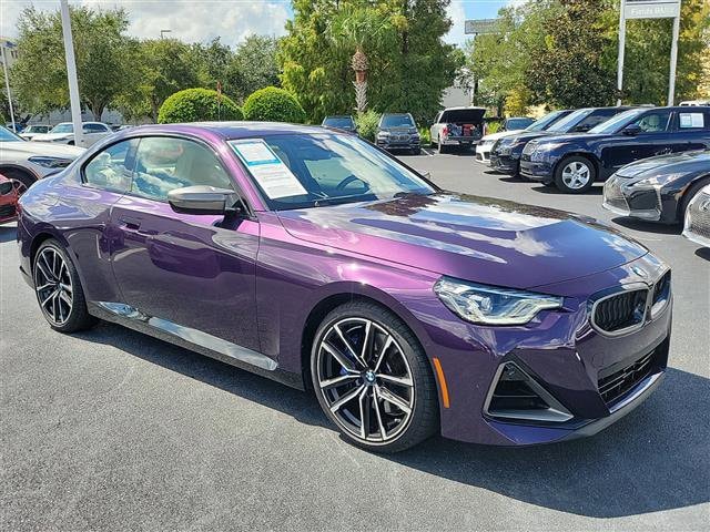 Used 2024 BMW 2 Series M240i with VIN 3MW43CM0XR8E35922 for sale in Winter Park, FL