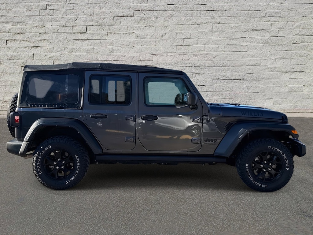 Used 2021 Jeep Wrangler Unlimited Willys