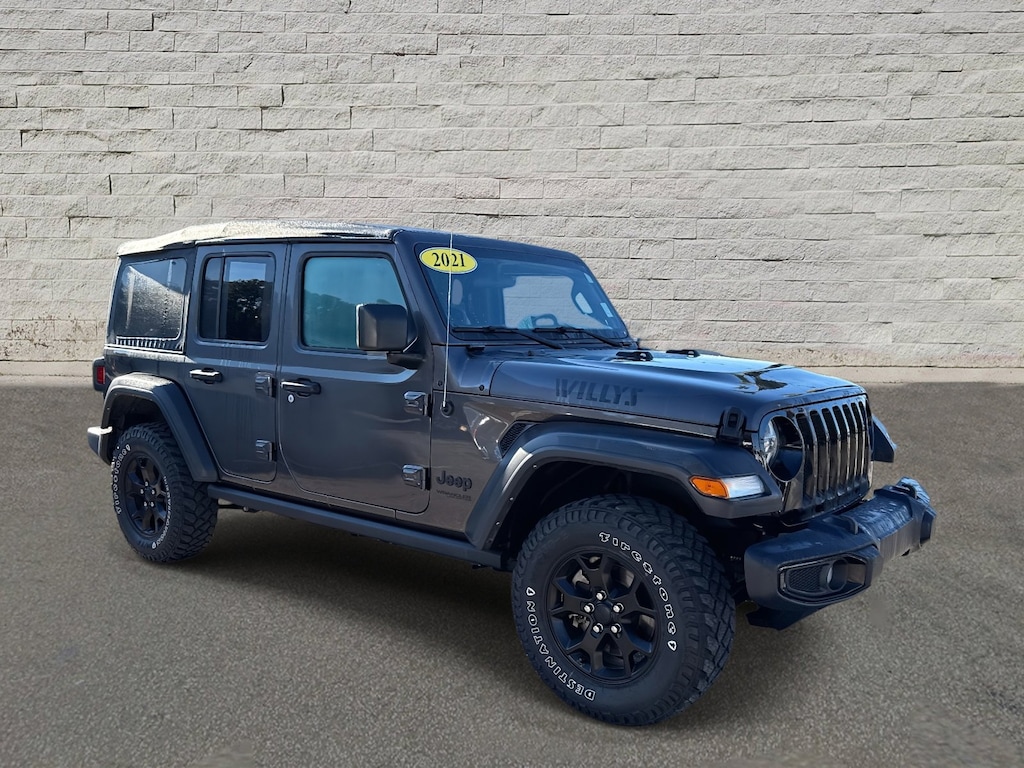 Used 2021 Jeep Wrangler Unlimited Willys