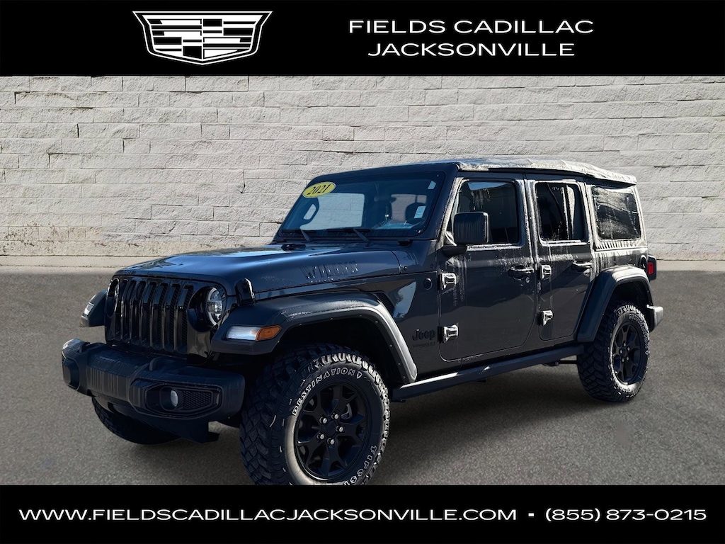 Used 2021 Jeep Wrangler Unlimited Willys