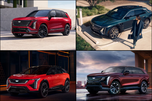 2026 Cadillac electric SUV lineup