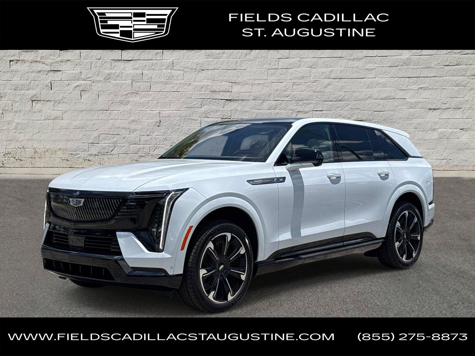 Vibrant White Tricoat 2026 Cadillac Escalade IQ SUV / Crossover All-Wheel Drive Automatic