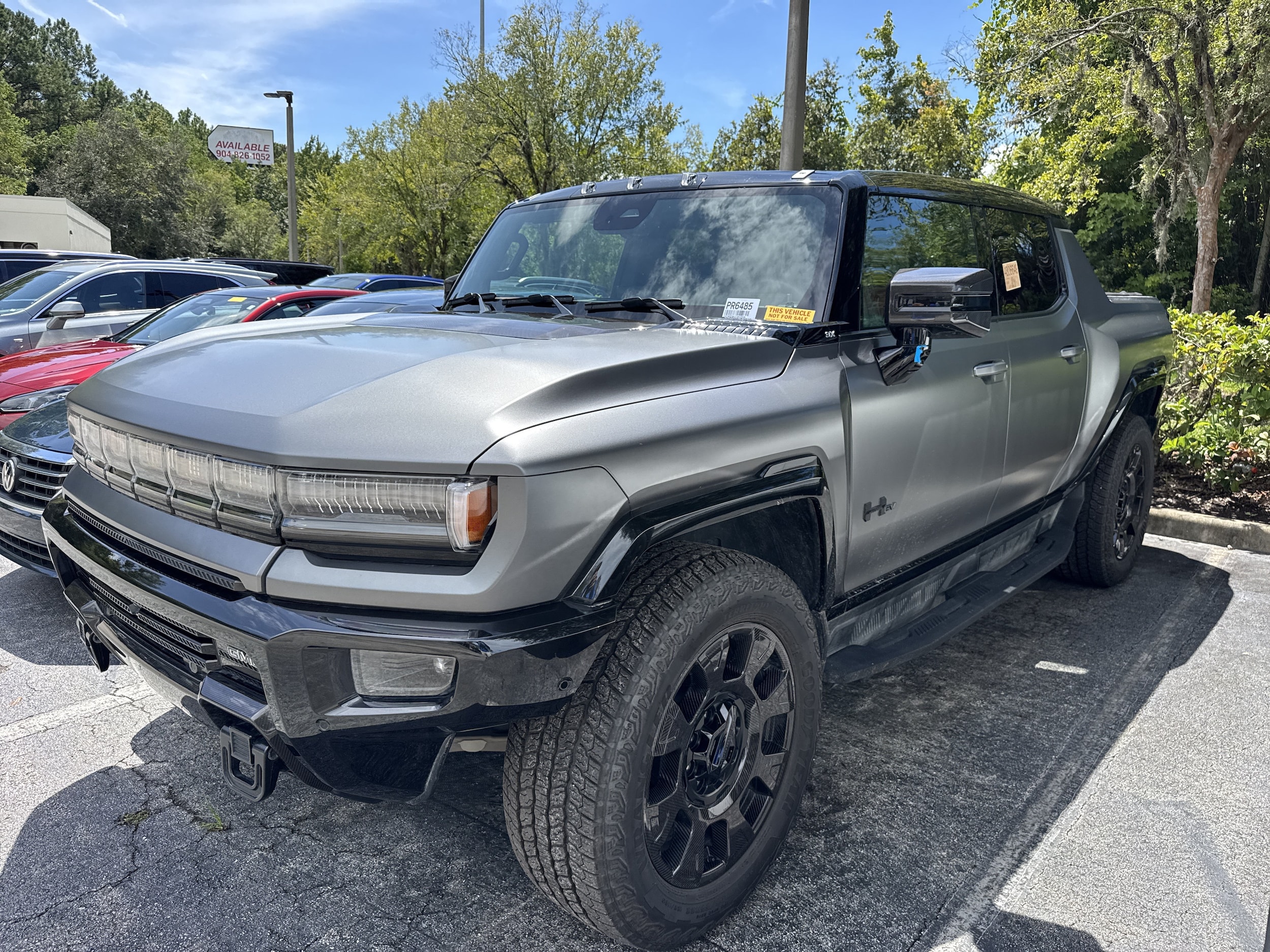 Magnus Gray Matte 2026 GMC Hummer EV Pickup Pickup Truck All-Wheel Drive Automatic
