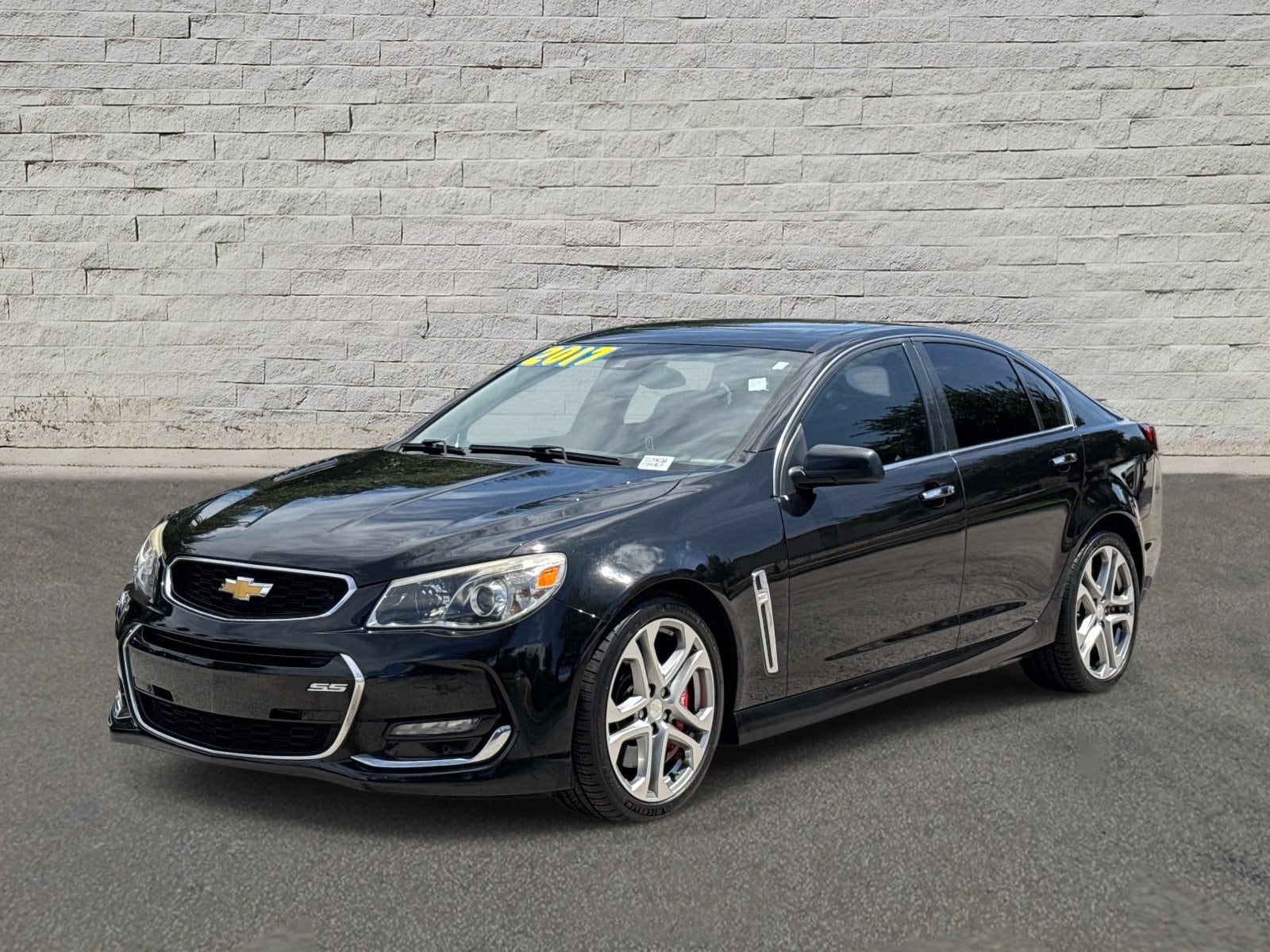 Phantom Black 2017 Chevrolet SS Sedan Rear-Wheel Drive Automatic