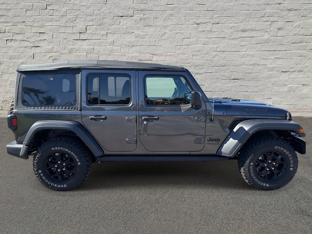 Used 2021 Jeep Wrangler Unlimited Willys SUV