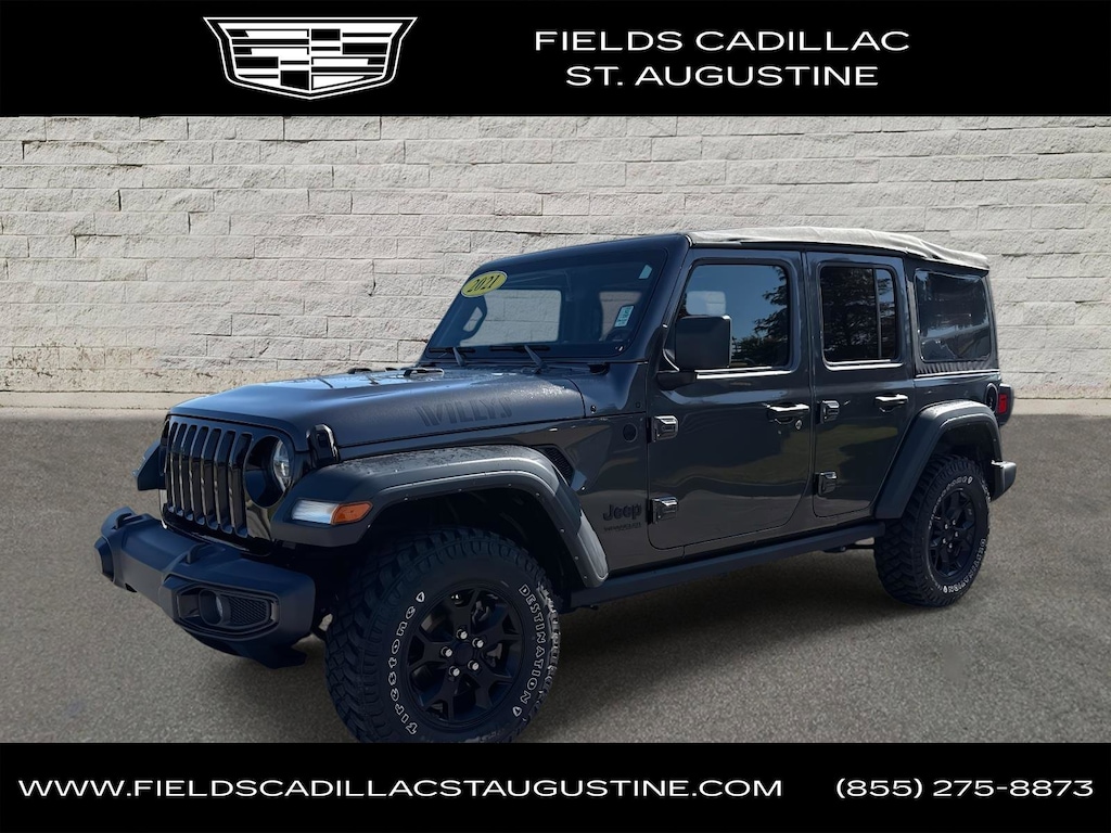 Used 2021 Jeep Wrangler Unlimited Willys SUV
