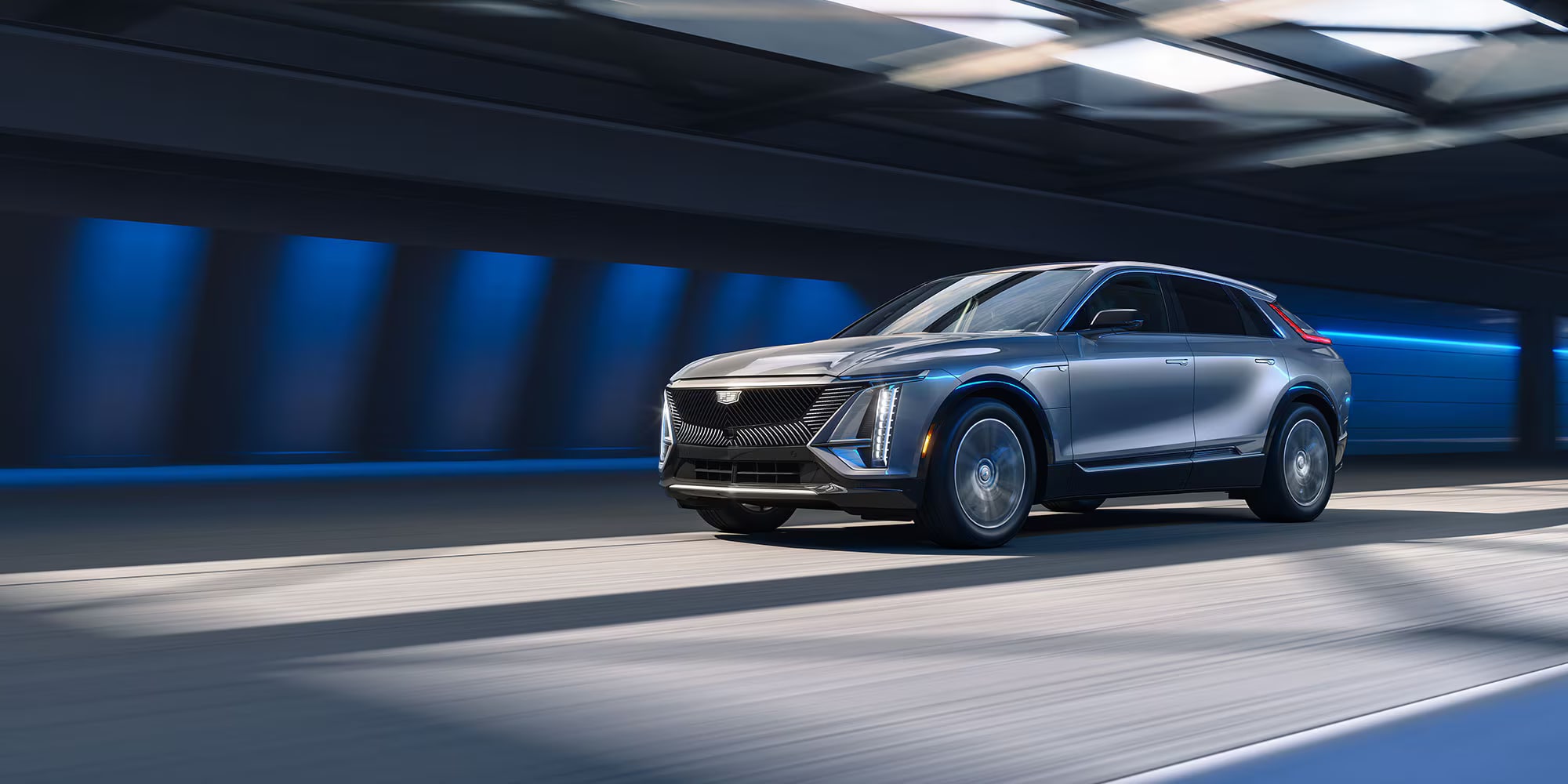 2026 Cadillac LYRIQ driving
