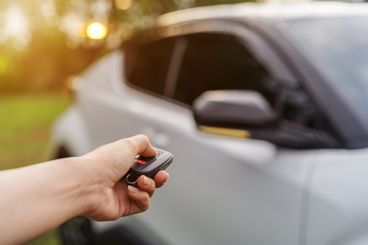 Remote starting an SUV