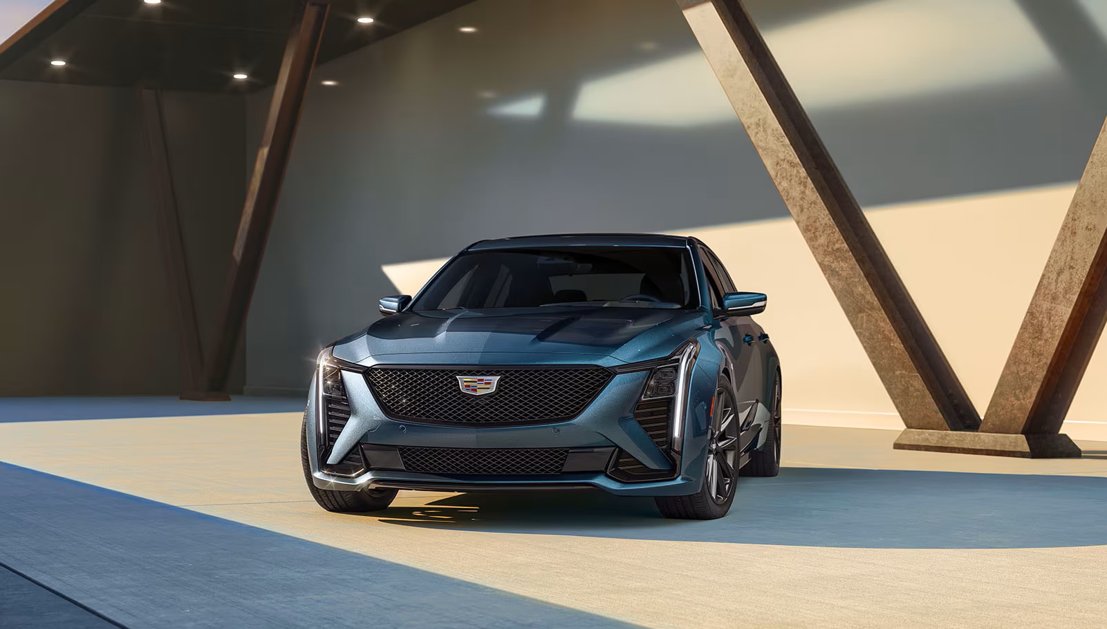 2026 Cadillac CT5 Typhoon Metallic posed