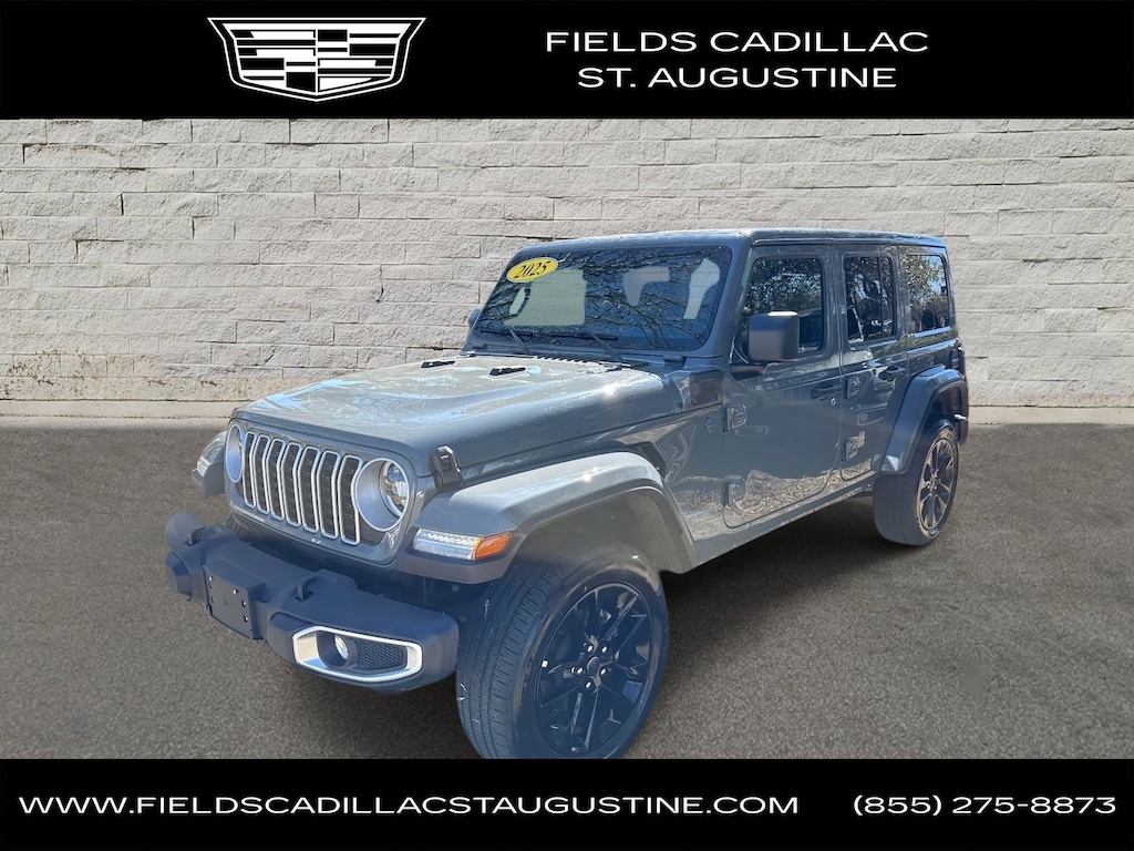 Used 2025 Jeep Wrangler 4xe Sahara SUV