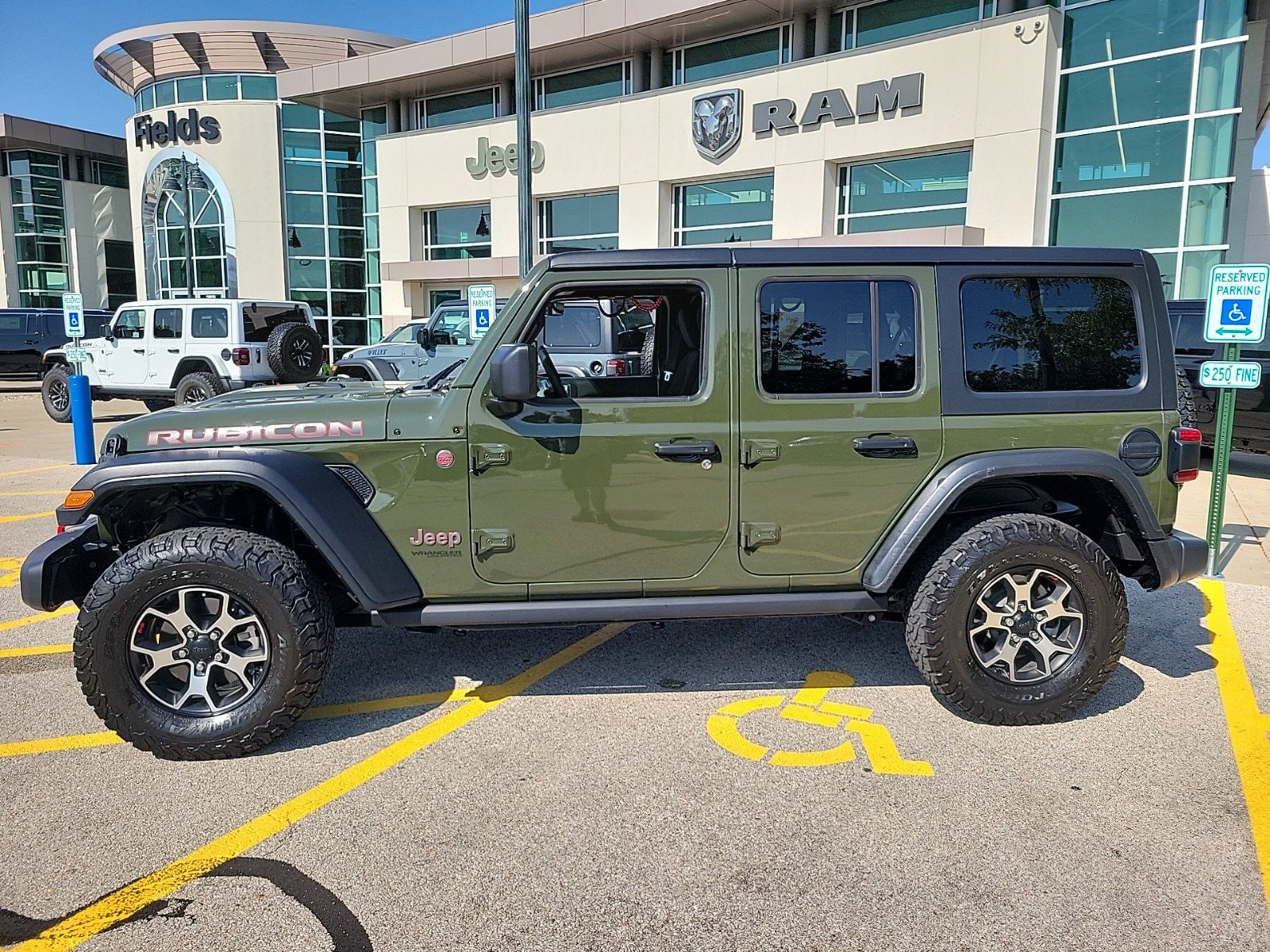 Certified 2021 Jeep Wrangler Unlimited Rubicon with VIN 1C4HJXFN8MW526682 for sale in Glenview, IL