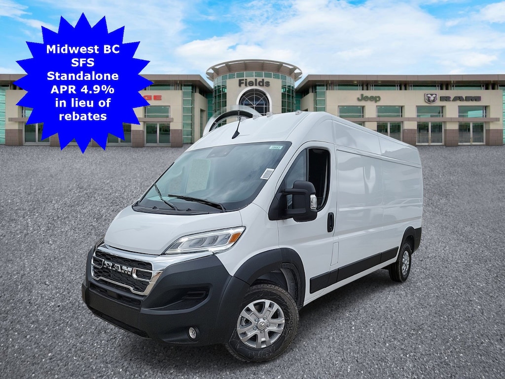 New 2025 Ram ProMaster PROMASTER 2500 SLT CARGO VAN HIGH ROOF 159' WB Cargo Van