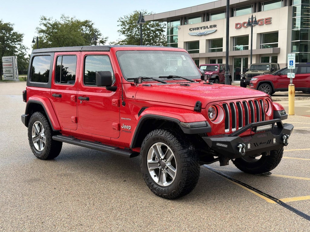 Used 2019 Jeep Wrangler Unlimited Sahara Sahara 4x4