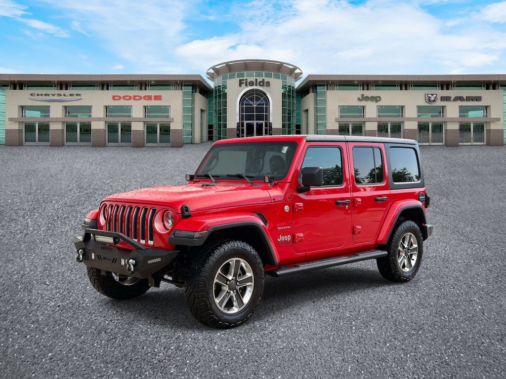 Used 2019 Jeep Wrangler Unlimited Sahara Sahara 4x4