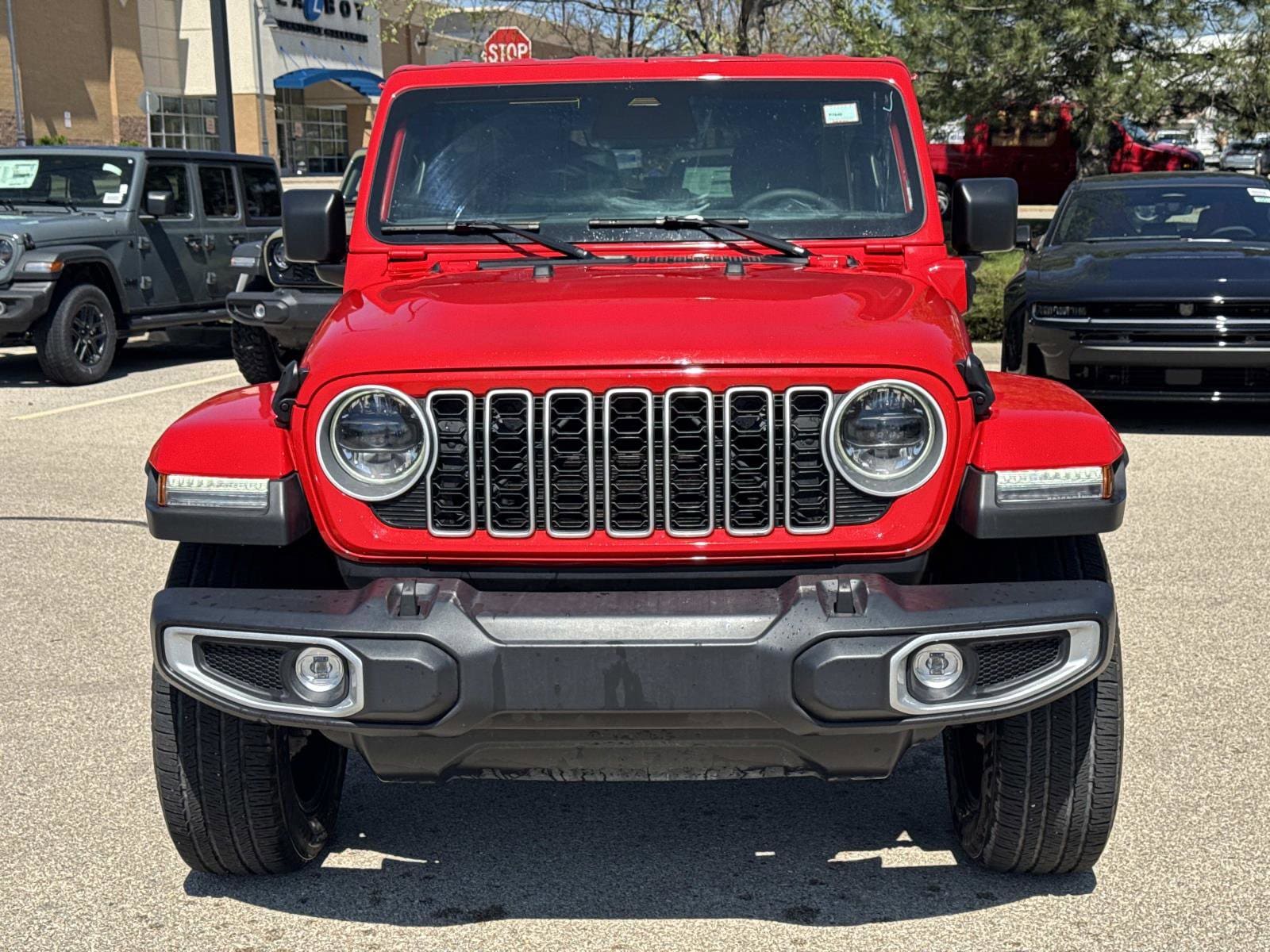 Used 2025 Jeep Wrangler 4xe Sahara 4XE with VIN 1C4RJXP67SW602062 for sale in Glenview, IL