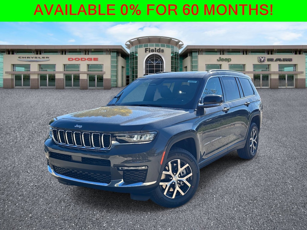 New 2025 Jeep Grand Cherokee L LIMITED 4X4 Sport Utility