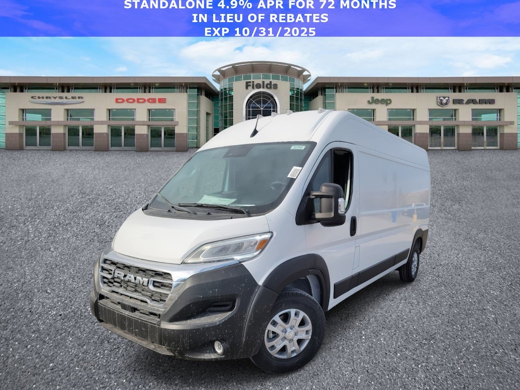 New 2025 Ram ProMaster PROMASTER 2500 SLT CARGO VAN HIGH ROOF 159' WB Cargo Van