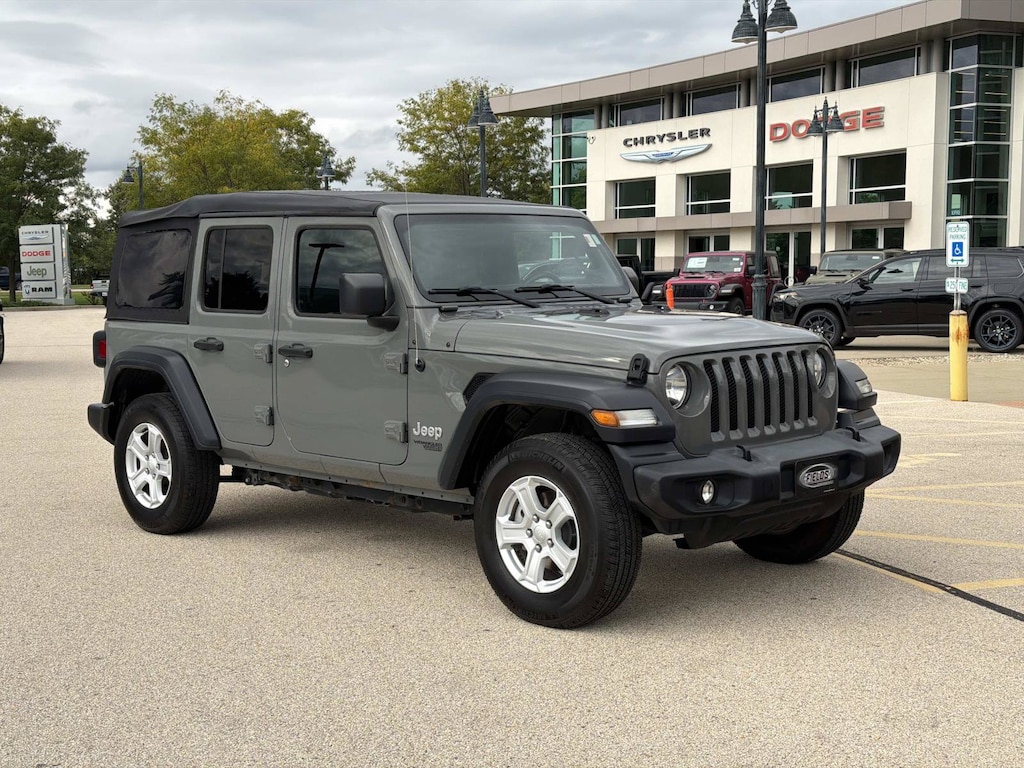 Used 2019 Jeep Wrangler Unlimited Sport S Sport S 4x4