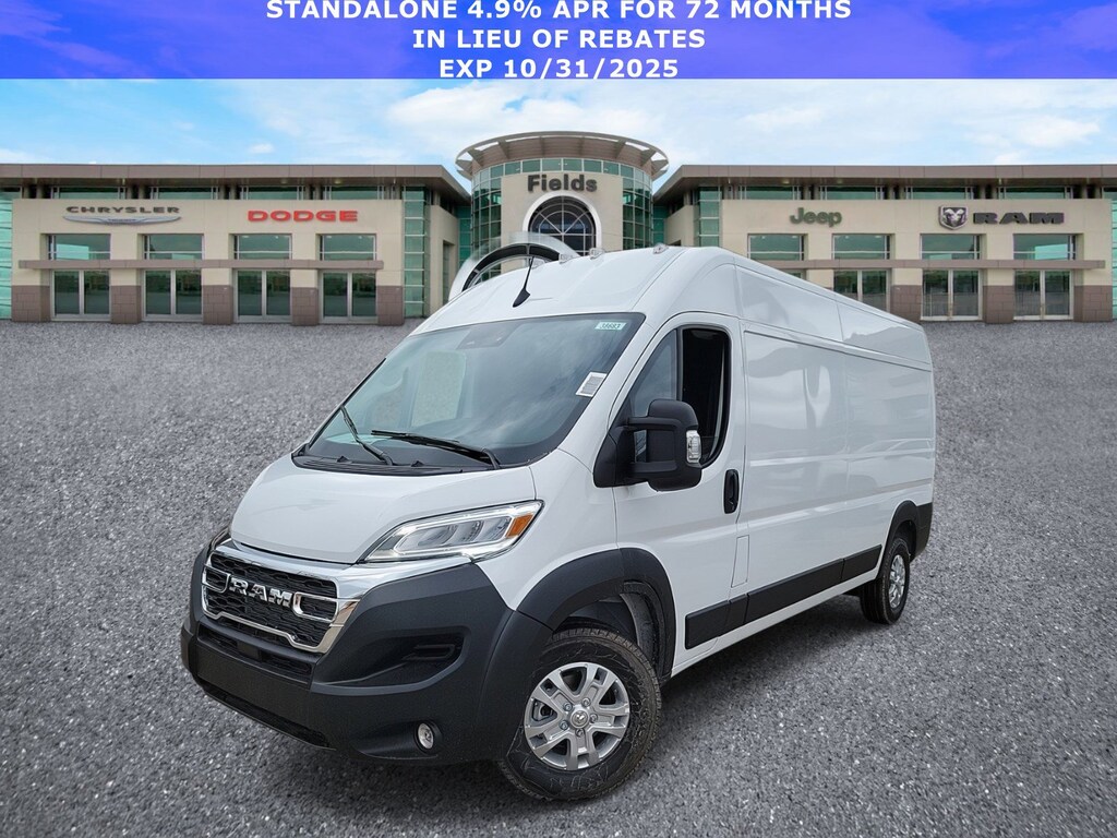 New 2025 Ram ProMaster PROMASTER 2500 SLT CARGO VAN HIGH ROOF 159' WB Cargo Van