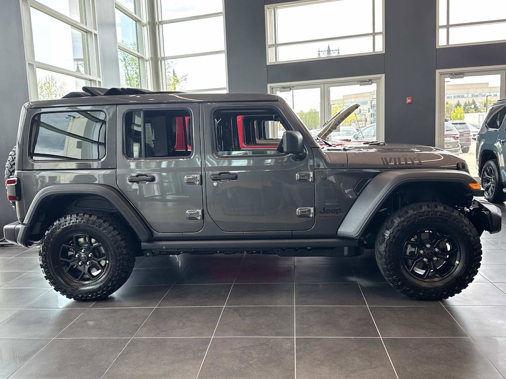 New 2026 Jeep Wrangler 4-DOOR WILLYS Sport Utility
