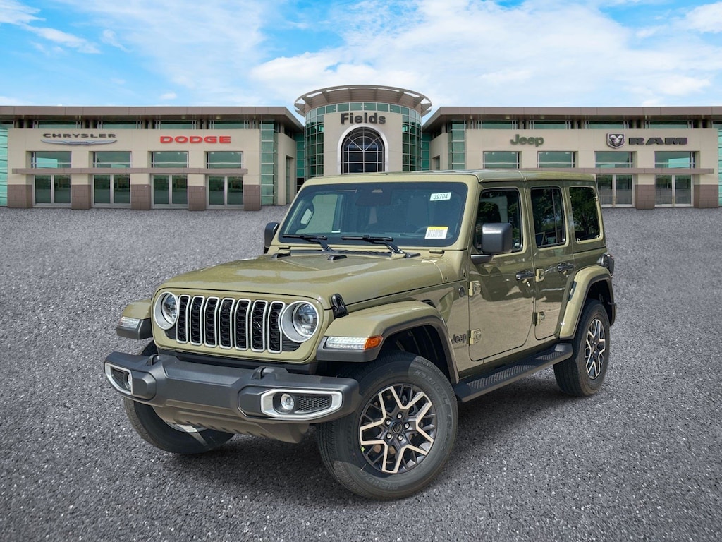 New 2026 Jeep Wrangler 4-DOOR SAHARA Sport Utility