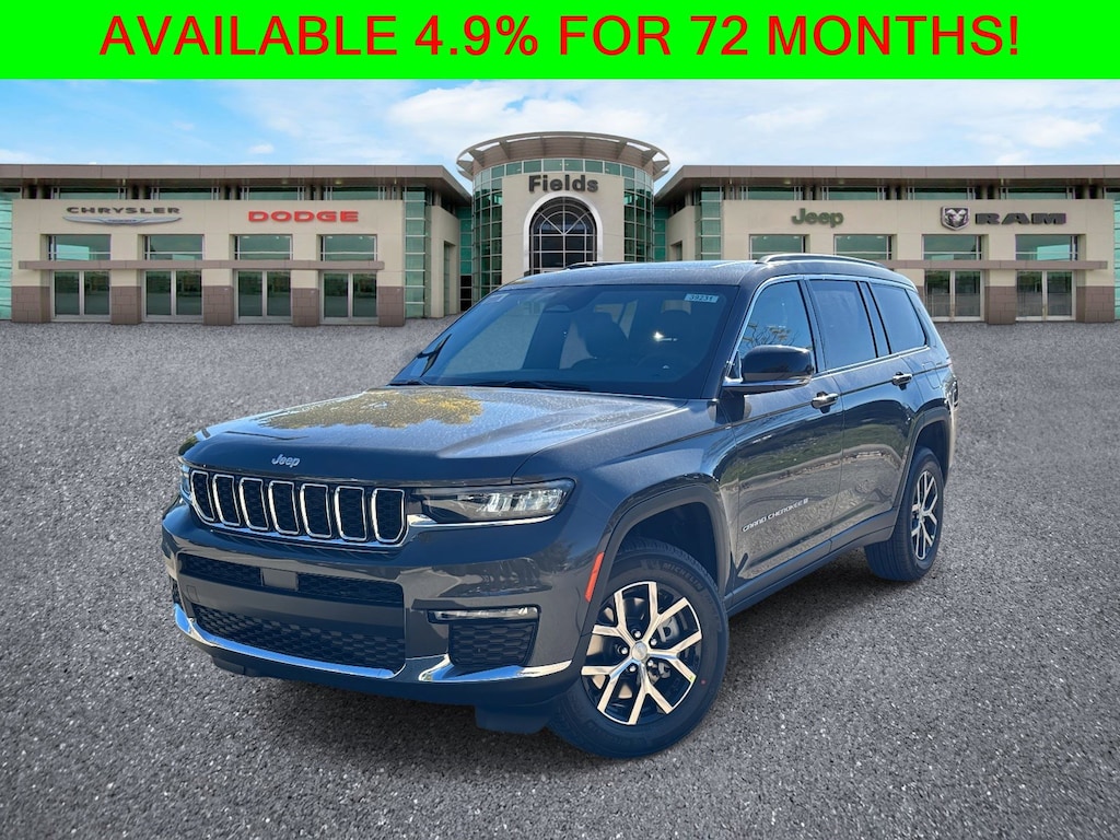 New 2025 Jeep Grand Cherokee L LIMITED 4X4 Sport Utility
