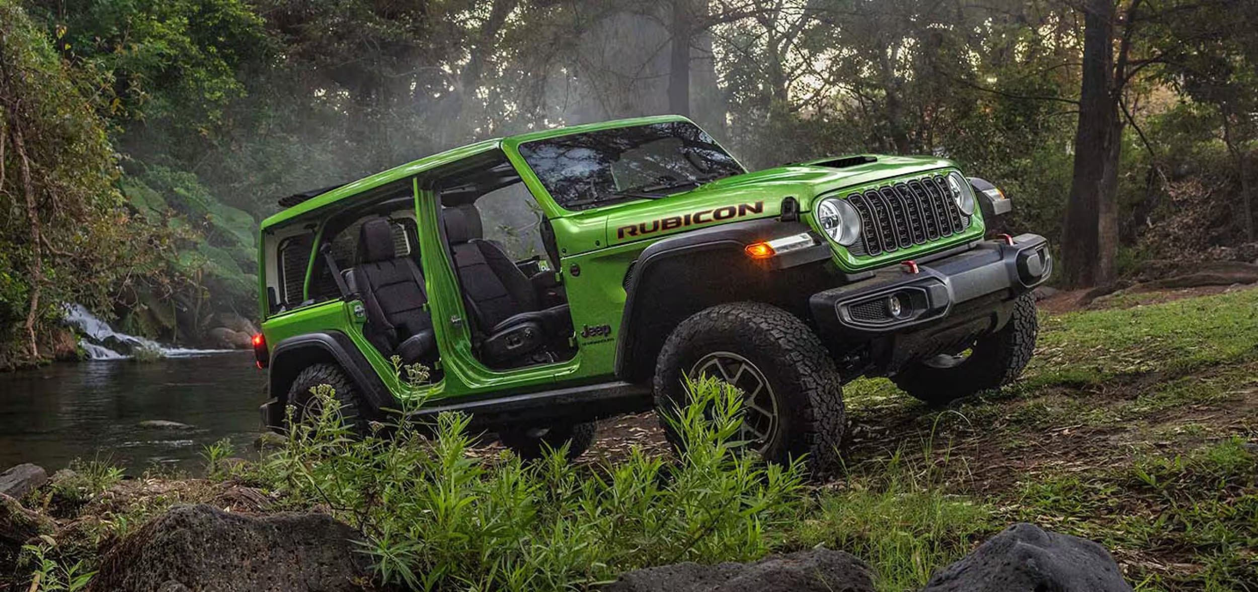 2026 Jeep Wrangler Rubicon 4x4 in the swamp