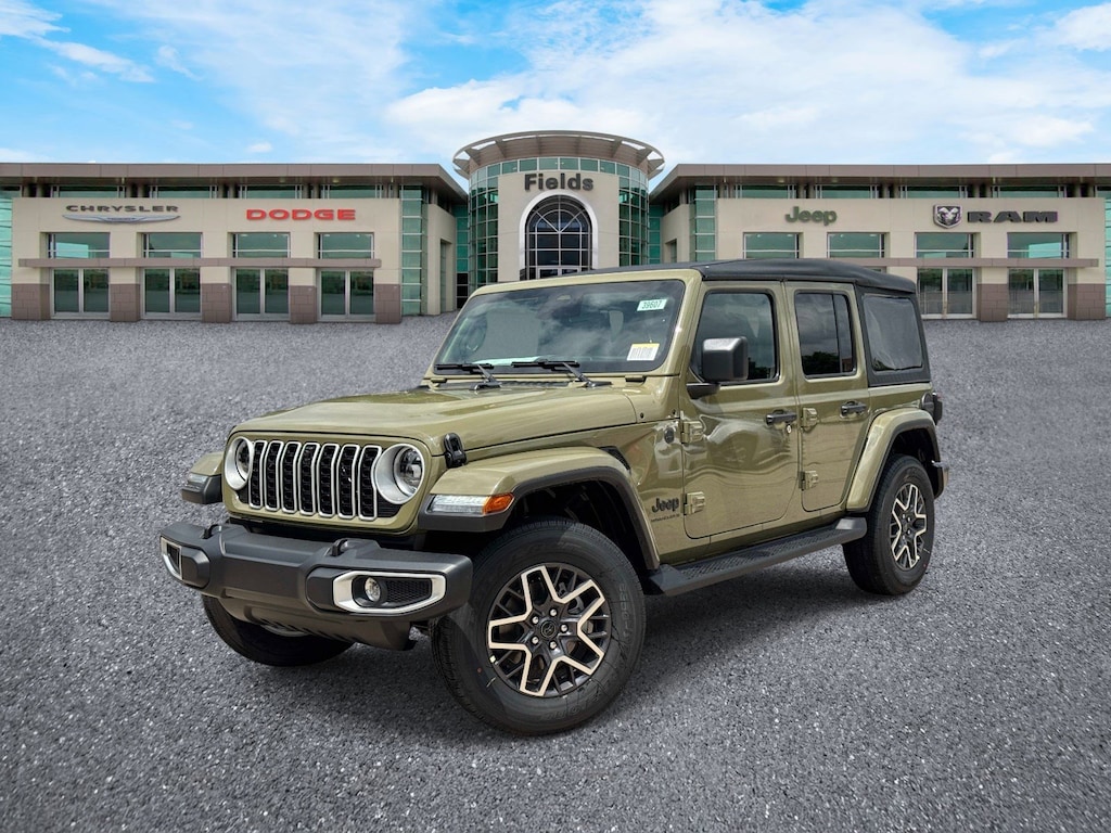 New 2026 Jeep Wrangler 4-DOOR SAHARA Sport Utility