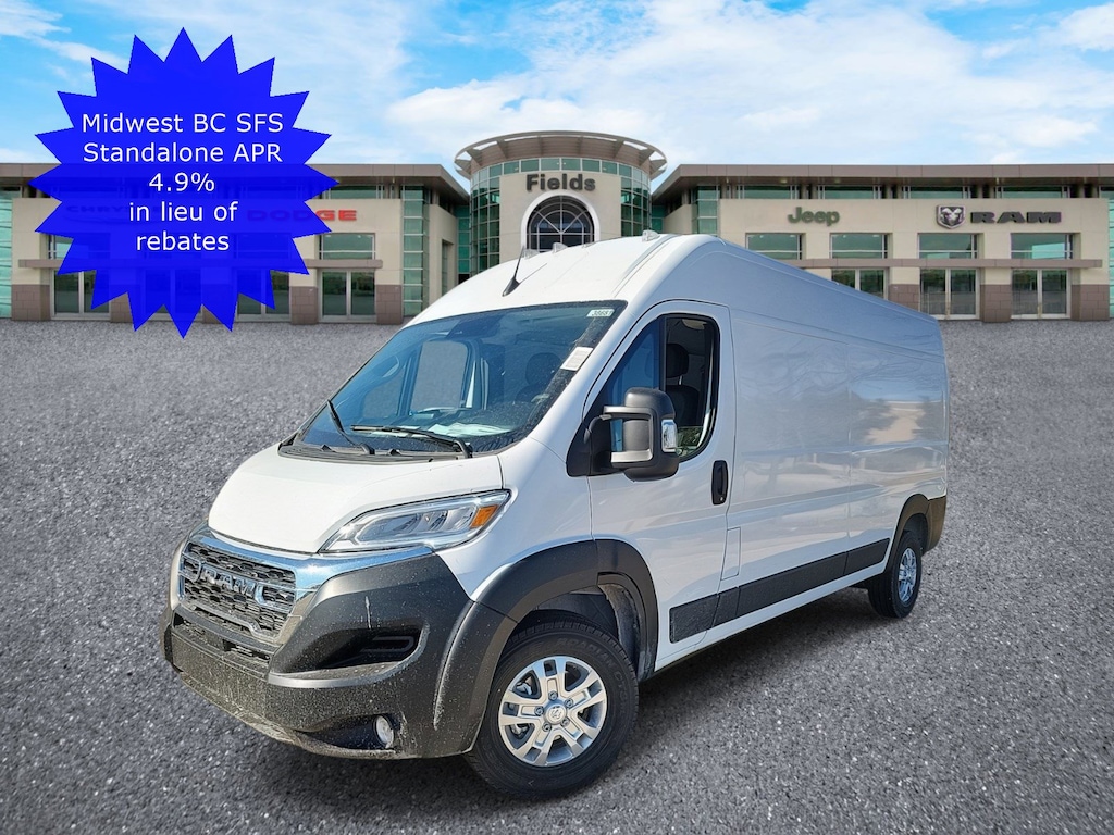 New 2025 Ram ProMaster PROMASTER 2500 SLT CARGO VAN HIGH ROOF 159' WB Cargo Van