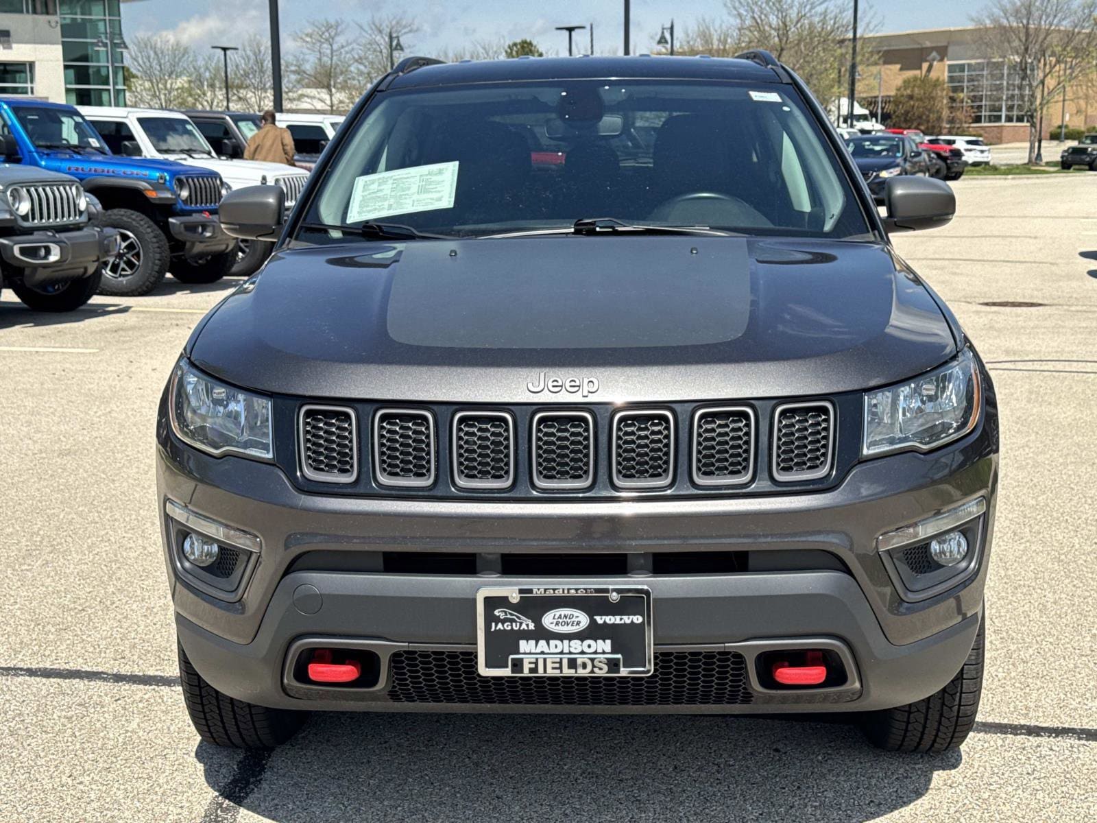 Used 2021 Jeep Compass Trailhawk with VIN 3C4NJDDB8MT542848 for sale in Glenview, IL