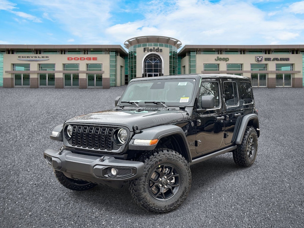 New 2026 Jeep Wrangler 4-DOOR WILLYS Sport Utility