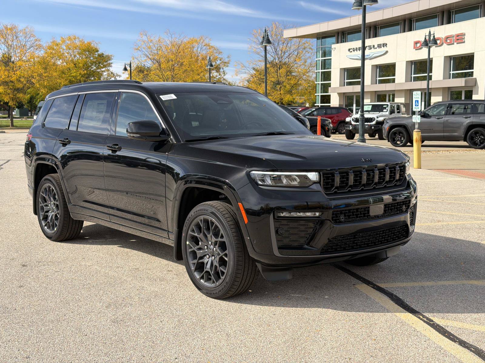 New 2027 Jeep Grand Cherokee L 3 Row SUMMIT 4X4 Sport Utility