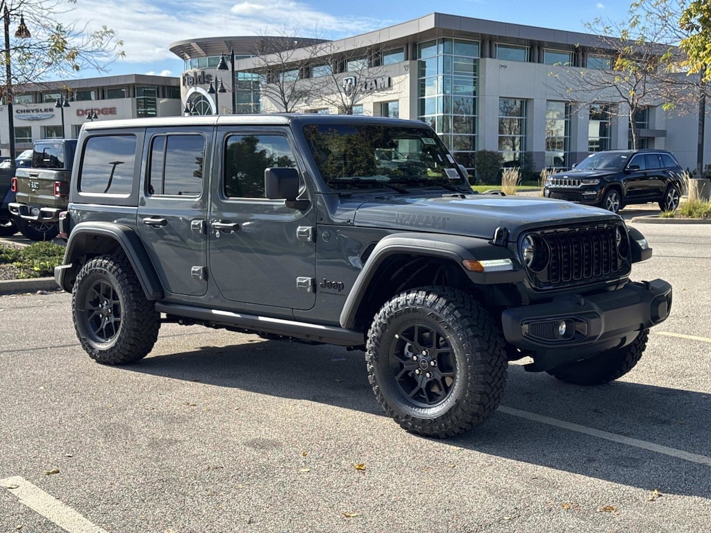 New 2026 Jeep Wrangler 4-DOOR WILLYS Sport Utility