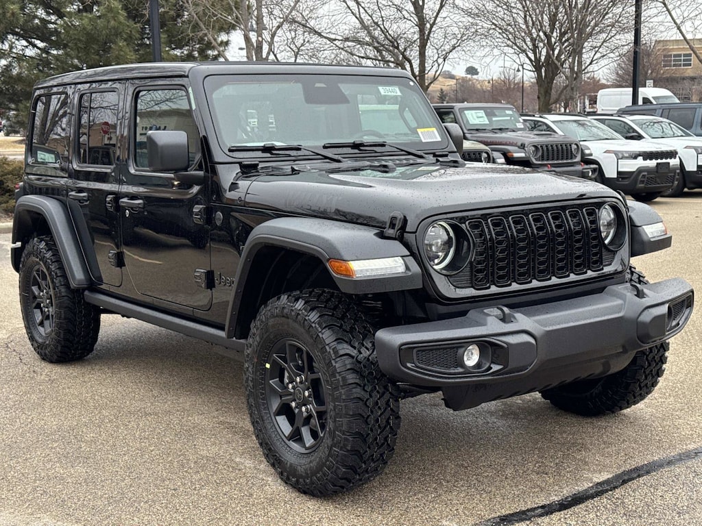 New 2026 Jeep Wrangler 4-DOOR WILLYS Sport Utility