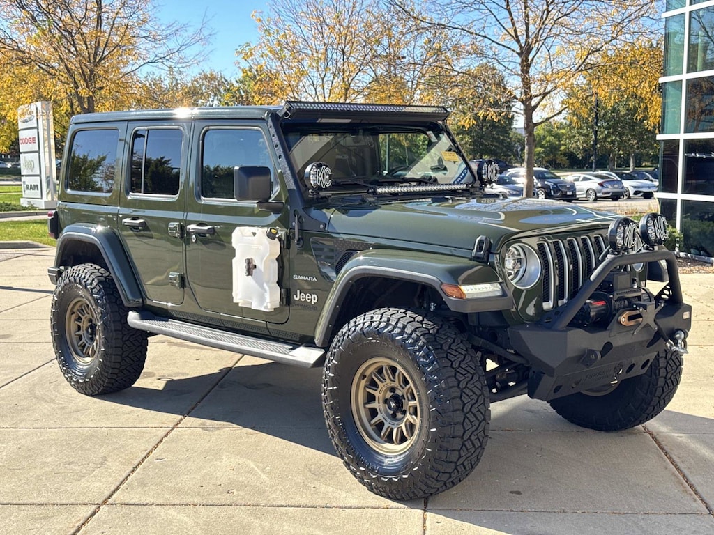 Used 2021 Jeep Wrangler Unlimited Sahara Unlimited Sahara 4x4