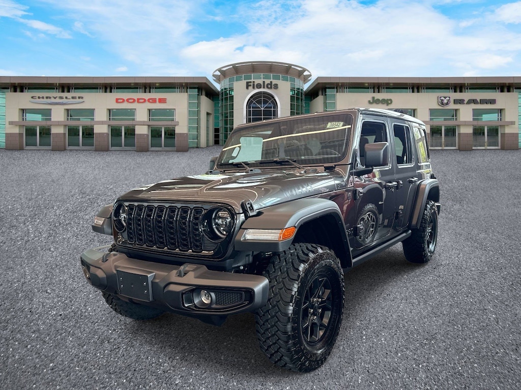 New 2026 Jeep Wrangler 4-DOOR WILLYS Sport Utility