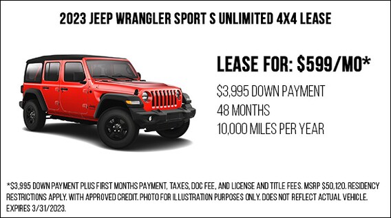 Lease Specials | Jeep Specials | Jeep Lease Near Me