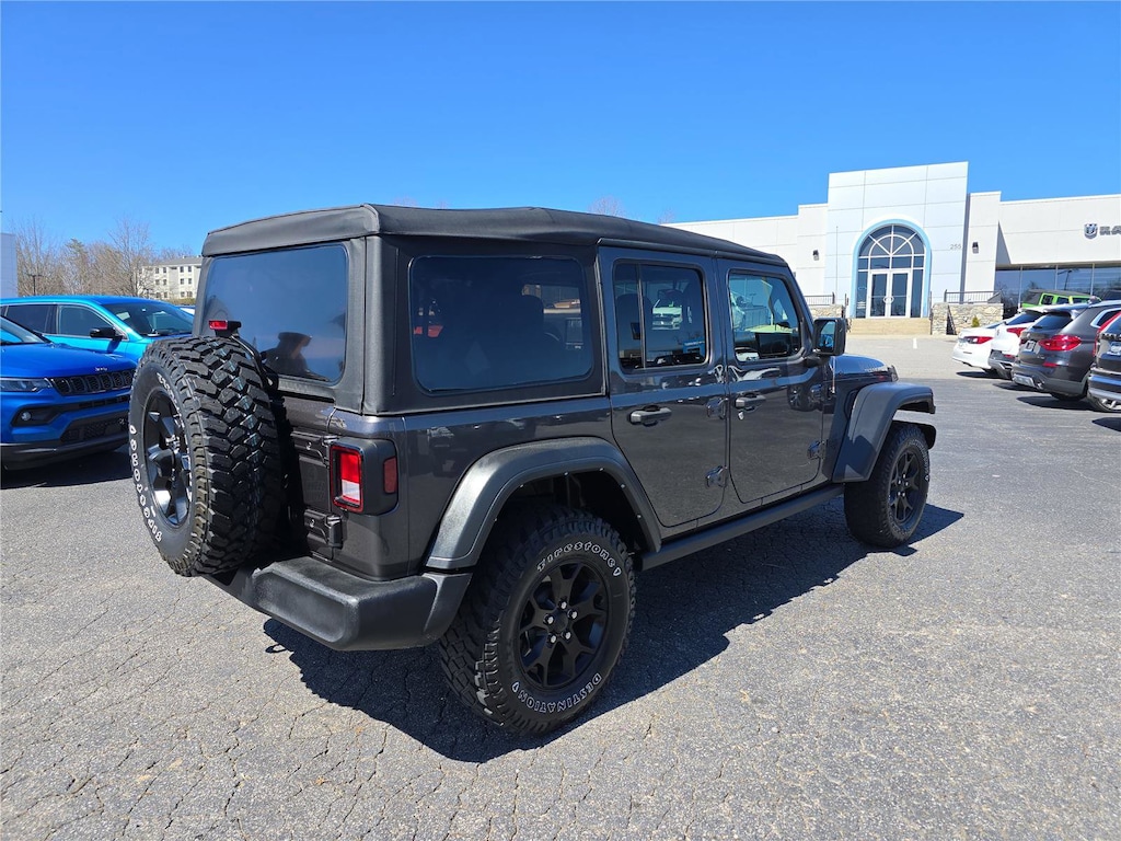 Used 2021 Jeep Wrangler Unlimited Willys SUV