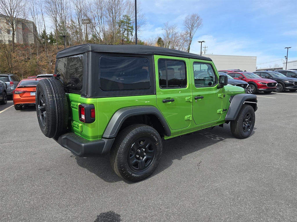 New 2025 Jeep Wrangler 4-DOOR SPORT Sport Utility