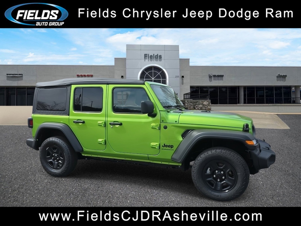 New 2025 Jeep Wrangler 4-DOOR SPORT Sport Utility