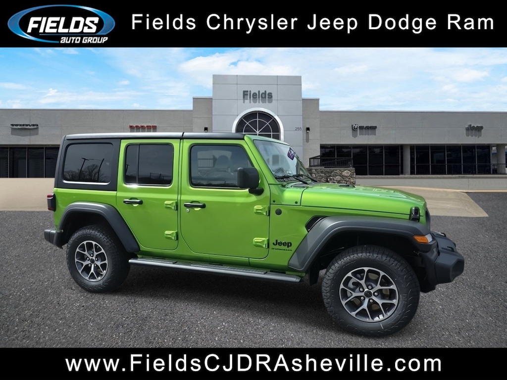 New 2025 Jeep Wrangler 4-DOOR SPORT S Sport Utility