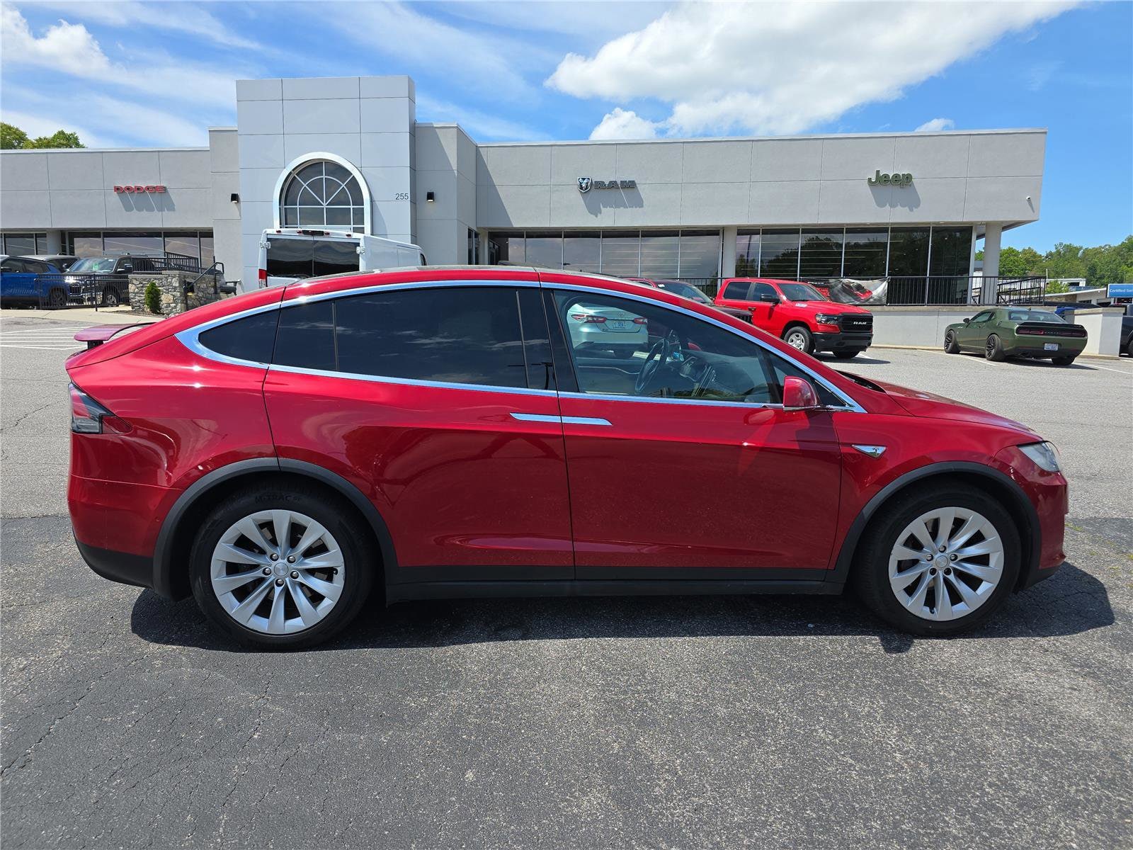 Used 2016 Tesla Model X 75D with VIN 5YJXCAE20GF022758 for sale in Asheville, NC
